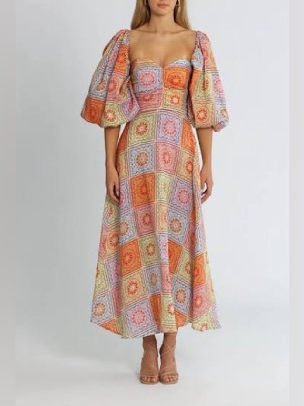 NWT! Sundress Emilia Dress in Saint Tropez Linen